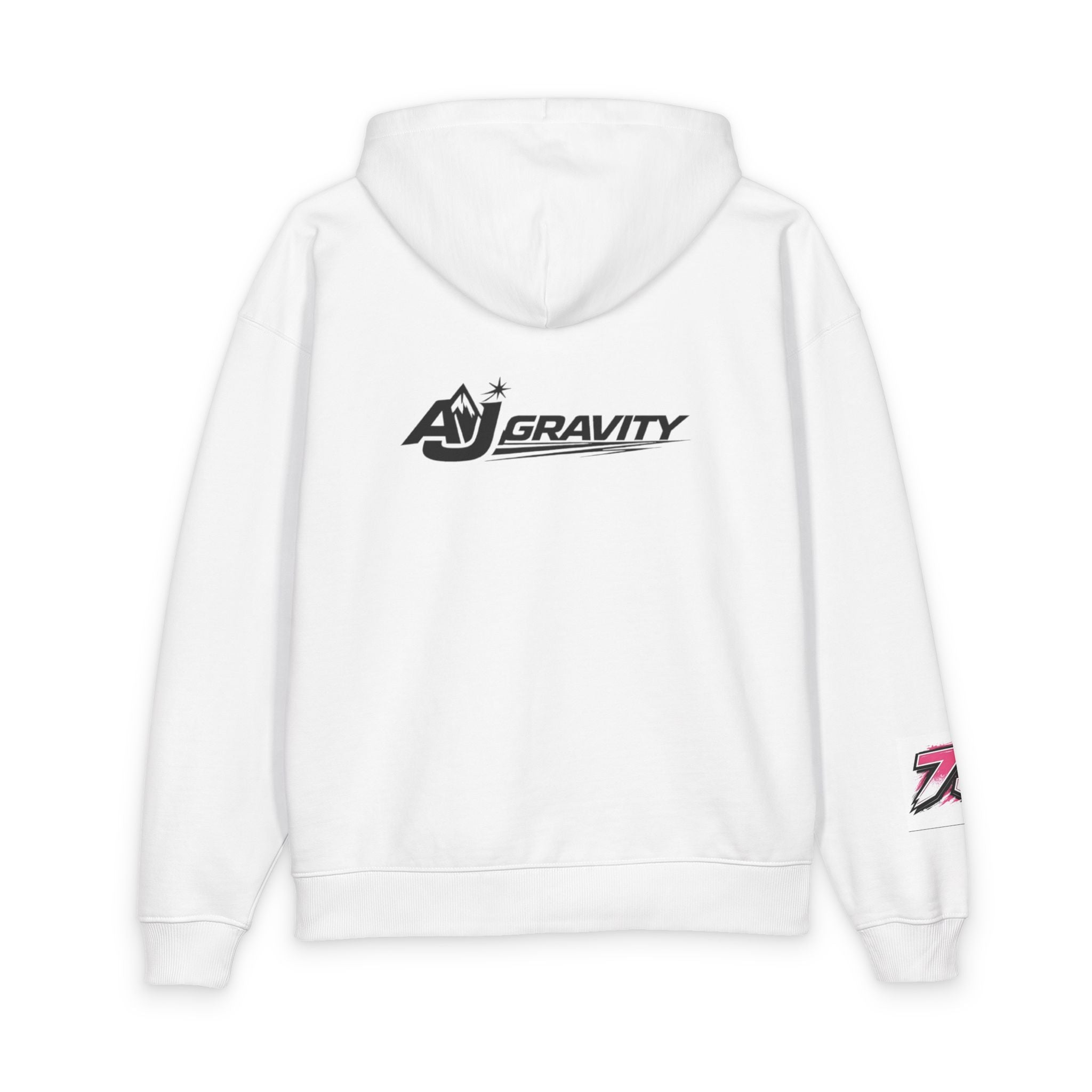 White AJ GRAVITY Hoodie