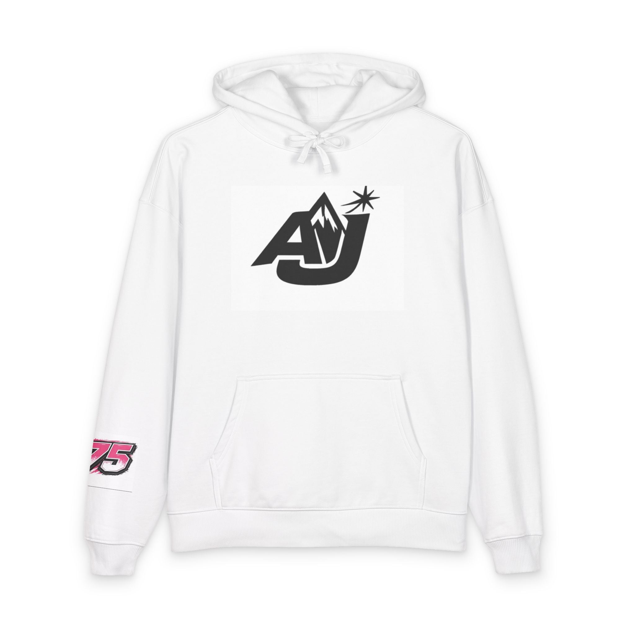 White AJ GRAVITY Hoodie